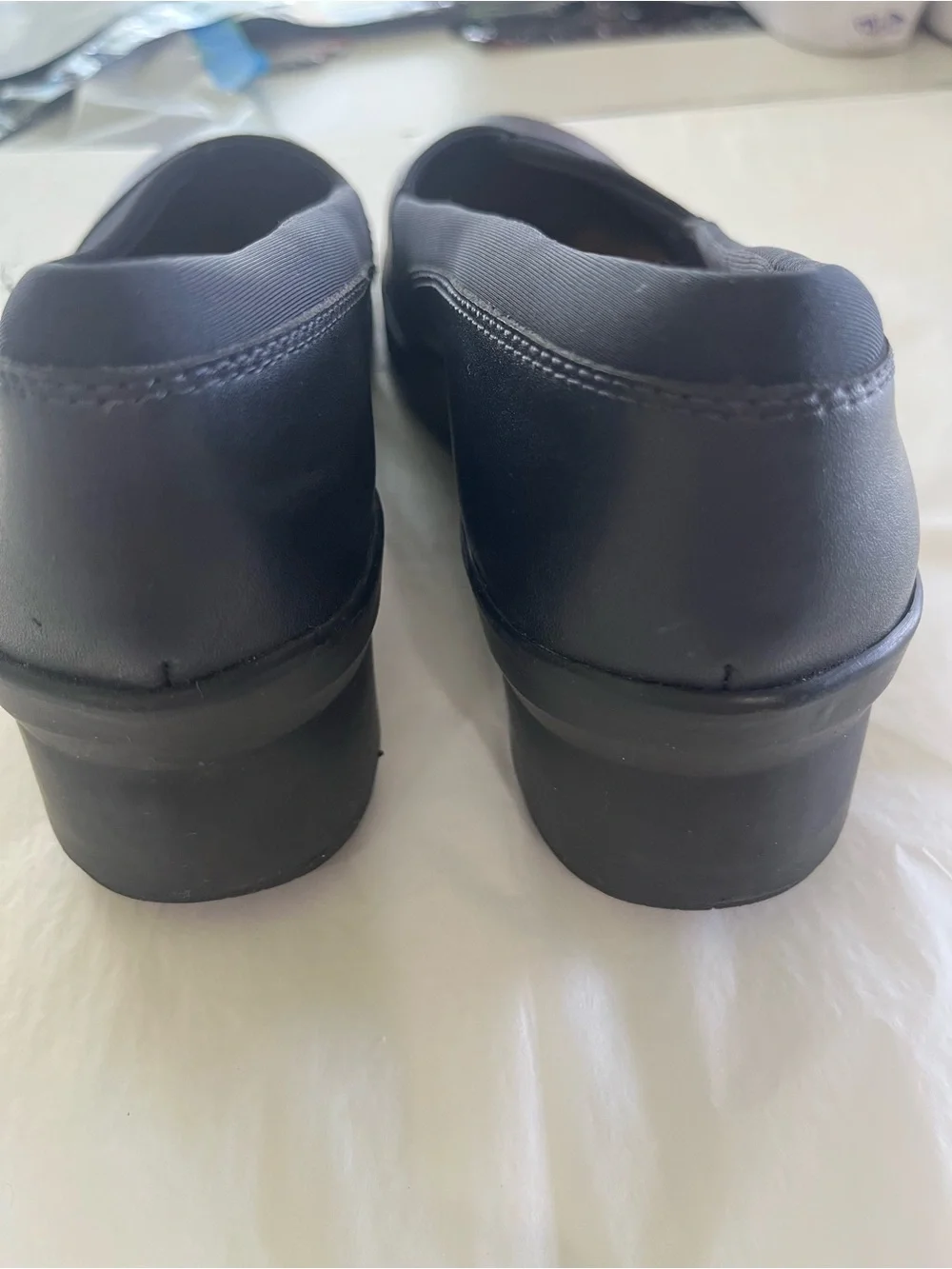 NWT Clark's Suttyn Walk Women's Leather Wedges